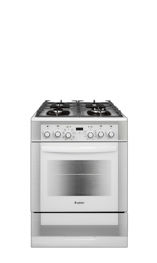 ГазоЭлек. плита Гефест 6502-03 0242 (бел)